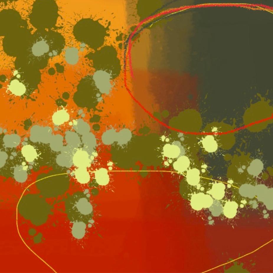 Vermilion Study II by LiveArt Curated